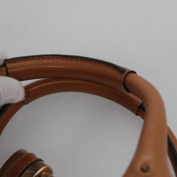 Chloe Paddington Hand Bag Leather Brown Auth - Picture 8 of 16